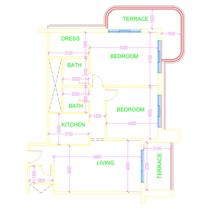 Unit Layout